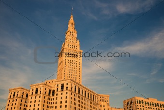 Historic building in downtown Cleveland