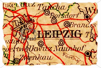 Leipzig old map