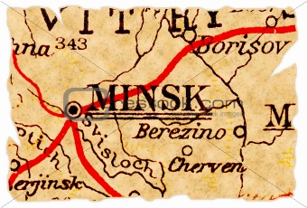 Minsk old map