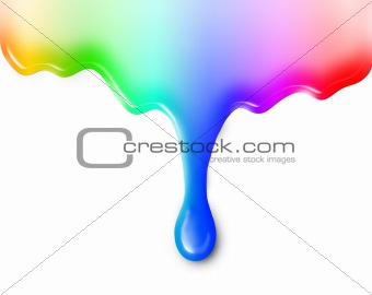 Colored liquid