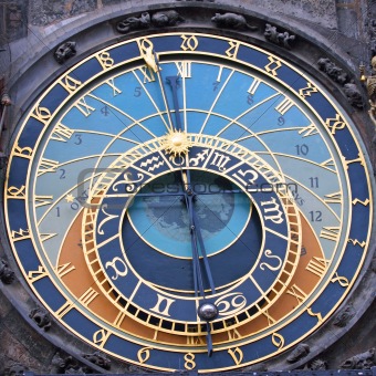 The Prague Astronomical Clock - square