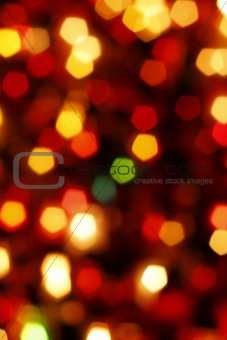 Glowing Christmas light