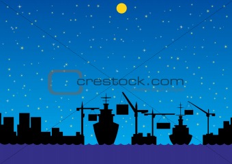 Night port