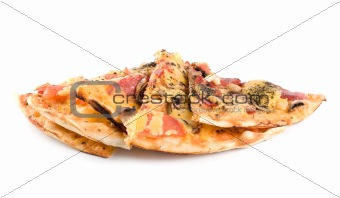 Pizza isolated