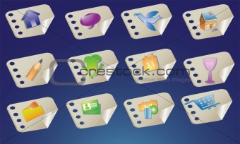 Finance and banking - Set of business icons