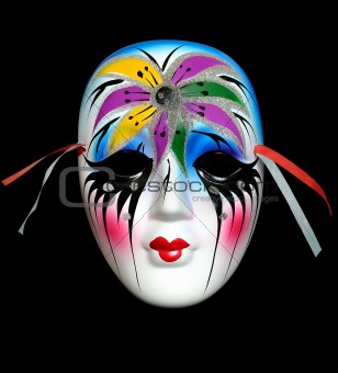 coloured mask