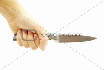 Knife in a hand