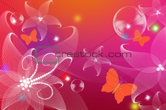 Illustration of abstract colors