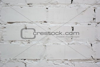 White brick wall