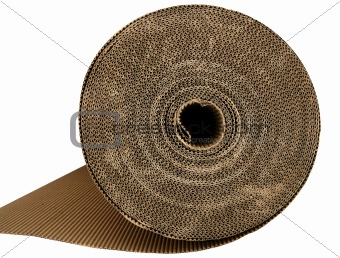 cardboard packing texture carton in brown