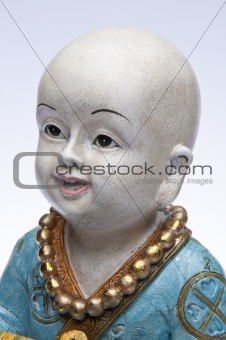 Close up of Child Monk