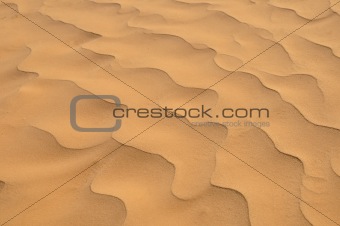 Sand in Sahara desert