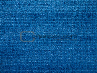 Blue fabric for interior design