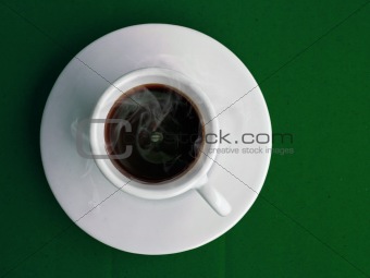 cup of hot coffe
