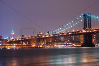 NEW YORK CITY MANHATTAN BRIDGE 