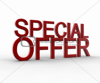 Red special offer