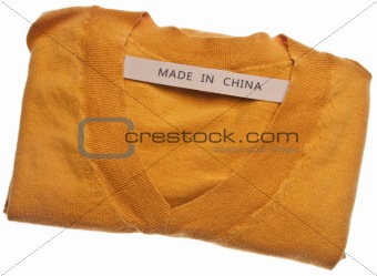Made in China Clothing Concept