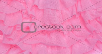 Pink Ruffle Detail