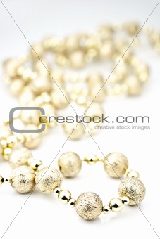 Decorative ball chains.