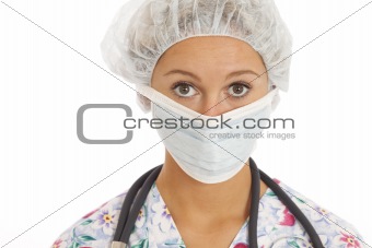 Portrait of young nurse