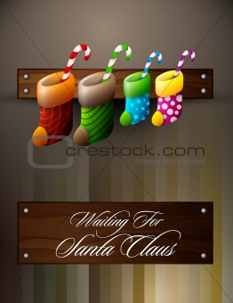 Waiting For Santa Claus | Christmas Family Concept