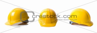 Yellow helmets set 