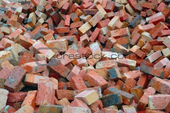 Red Construction Bricks