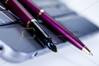 Business concept the ballpoint