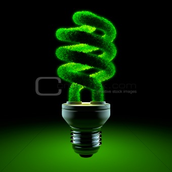 Green energy-saving lamp