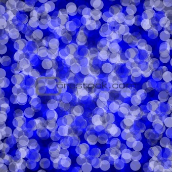 Vector illustration of blue abstract glowing background
