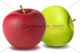 natural apples