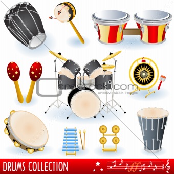 Drums music collection