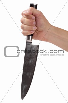 A knife in the hand