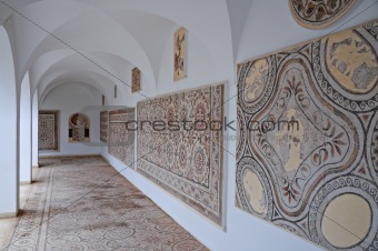 Mosaic museum in El Jem, Tunisia