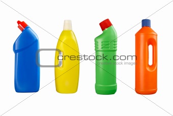 plastic bottle cleaning