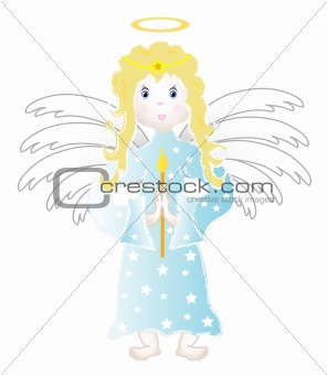 Angel,object isolated