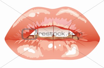 sexy lips. eps
