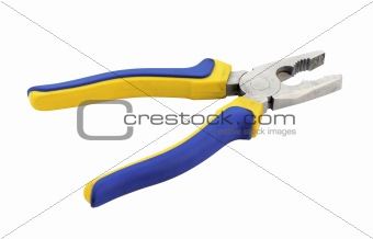 plier isolated on the white