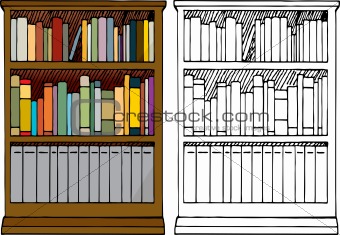 A Full Bookshelf
