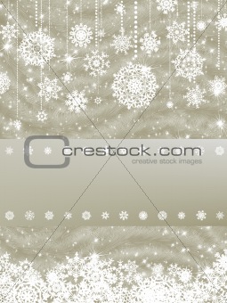 Elegant new year and cristmas card. EPS 8