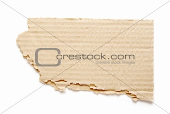 piece of cardboard 