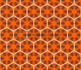 Honeycomb pattern. Seamless design.