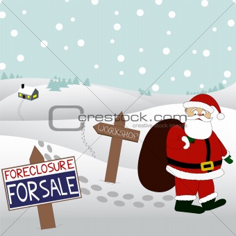 Santa's workshop is for sale