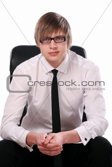 business man young and attractive