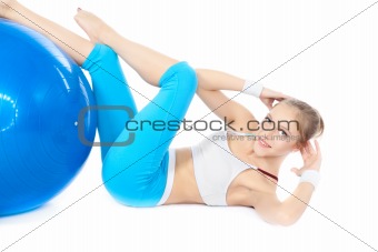 woman in fitness