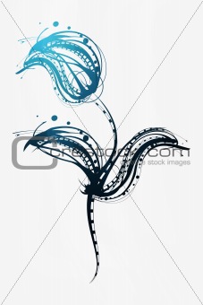 abstract decorative elements on a light background