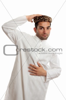Ethnic Man wearing traditional clothes