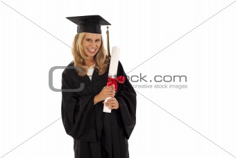 Young female graduate