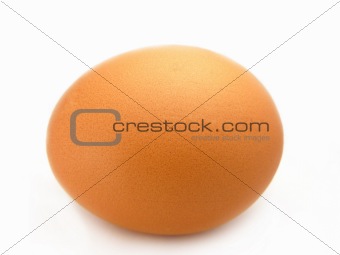 Eggs home, isolated on a white background 
