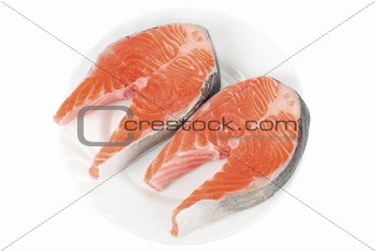 Red fish steak 